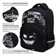 Рюкзак BRAUBERG SOFT, 2 отделения, 3 кармана, "Don't be afraid", СВЕТЯЩИЙСЯ, 40х31х15 см, 271364 271364