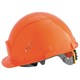 Каска защитная РОСОМЗ СОМЗ-55 Визион Rapid, храповый механизм регулировки, текстильное оголовье, ОРАНЖЕВАЯ, 78714 671044