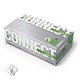 Перчатки смотровые латексные CONNECT, 50 пар (100 штук), размер M (средний), - 631134
