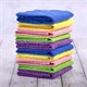 Салфетки из МИКРОФИБРЫ 30х30 см MULTI COLOUR, big pack, КОМПЛЕКТ 10 шт., 180 г/м2, LAIMA HOME, 607794 607794