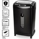 Уничтожитель (шредер) BRAUBERG S18-S, БЕСШУМНЫЙ, 2 уровень секретности, полоски 6 мм, 18 листов, корзина 28 литров, 530961 530961