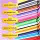 Цветной фетр А4, 1 мм, 50 л., 50 цветов, плотность 160 г/м2, ОСТРОВ СОКРОВИЩ, 665477 665477