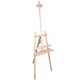 Мольберт напольный из сосны Лира с полкой, 170х55х70 см, высота холста до 107 см, BRAUBERG ART CLASSIC, 192261 192261