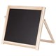 Доска двустороняя для мела и маркеров (35х41 см), настольная, подставка, черная/белая, ПИФАГОР, 236888 236888