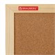 Доска пробковая для объявлений 60х90 см, деревянная рамка, BRAUBERG Wood, 238311 238311