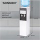 Кулер для воды SONNEN FSC-03AF, напольный, НАГРЕВ/ОХЛАЖДЕНИЕ КОМПРЕССОР, холодильник, 2 крана, 455418 455418
