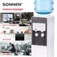 Кулер для воды SONNEN FSC-03AF, напольный, НАГРЕВ/ОХЛАЖДЕНИЕ КОМПРЕССОР, холодильник, 2 крана, 455418 455418
