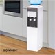 Кулер для воды SONNEN FSC-03AF, напольный, НАГРЕВ/ОХЛАЖДЕНИЕ КОМПРЕССОР, холодильник, 2 крана, 455418 455418