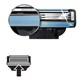 Сменные кассеты для бритья 4 шт., GILLETTE (Жиллет) "Mach3", для мужчин 602833