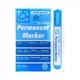 Маркер перманентный нестираемый "Консул" синий круглый наконечник 2.5 мм. К0009