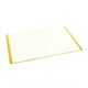 Папка с  10  прозрачными вкладышами "Консул", А4, пластик 0,5мм Цвет: желтый К0113