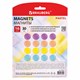 Магниты 30 мм, НАБОР 16 шт., BRAUBERG "PASTEL", блистер, 272519 272519 Магниты 30 мм, НАБОР 16 шт., BRAUBERG "PASTEL", блистер, 272519 272519