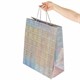 Пакет подарочный (1 штука) 41x19x49 см, ЗОЛОТАЯ СКАЗКА голография, ассорти 3 цвета, 606611 606611