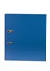 Папка-регистратор Консул ПВХ, 75 мм, металлический уголок, кармашек со сменной этикеткой. Цвет: светло-синий К0219