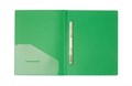 Папка с металлическим скоросшивателем и внутренним карманом Консул, до 100 л., 0,7 мм, зеленая К0256