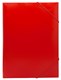 Папка на резинке Консул 0,5 мм, красная К0317