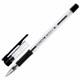 Ручка шариковая с грипом BRAUBERG "X-Writer", ЧЕРНАЯ, узел 0,7 мм, линия письма 0,35 мм, 142404 142404 - фото 269305
