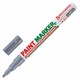 Маркер-краска лаковый (paint marker) 2 мм, СЕРЕБРЯНЫЙ, БЕЗ КСИЛОЛА (без запаха), алюминий, BRAUBERG PROFESSIONAL, 150866 150866 - фото 270044