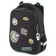 Ранец BRAUBERG PREMIUM, 2 отделения, с брелком, "Space mission", LED ЛАМПОЧКИ, 38х29х16 см, 270599 270599 - фото 274227
