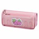 Пенал мягкий ЮНЛАНДИЯ, 2 отделения, полиэстер, "Strawberry shortcake", розовый, 21х9х6 см, 271577 271577 - фото 274473
