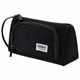 Пенал-косметичка BRAUBERG с ручкой, 1 откидная планка, полиэстер, 22x10х8 см, Black, 272339 272339 - фото 274729