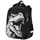 Ранец BRAUBERG SHINY, 2 отделения, с брелком, Scary dino, СВЕТЯЩИЙСЯ РИСУНОК, 38х28х14 см, 273143 273143 - фото 275160