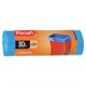 Мешки для мусора 80 л, синие, в рулоне 20 шт., ПНД, 12 мкм, 70х90 см, PACLAN "Classic", 402054 606335 - фото 282541