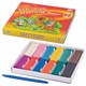 Пластилин Гамма "Мультики", 12 цветов, 240г, со стеком, картон. упаковка O100337
