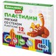 Пластилин мягкий восковой BRAUBERG KIDS, 12 цветов, 180 г, со стеком, 106495 106495 - фото 291188