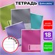Тетрадь 18 л. BRAUBERG линия, обложка картон, ONE COLOUR, 107301 107301 - фото 291289
