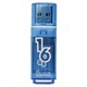 Флеш-диск 16 GB, SMARTBUY Glossy, USB 2.0, синий, SB16GBGS-B 512191 - фото 303654