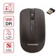 Мышь беспроводная SONNEN M-3032, USB, 1200 dpi, 2 кнопки + 1 колесо-кнопка, оптическая, черная, 512640 512640 - фото 303687