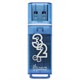 Флеш-диск 32 GB, SMARTBUY Glossy, USB 2.0, синий, SB32GBGS-B 512775 - фото 303706