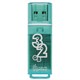 Флеш-диск 32 GB, SMARTBUY Glossy, USB 2.0, зеленый, SB32GBGS-G 512784 - фото 303710
