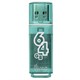 Флеш-диск 64 GB SMARTBUY Glossy USB 2.0, зеленый, SB64GBGS-G 513054 - фото 303728