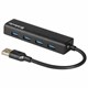 Хаб USB 3.0, 4 порта, черный, DEFENDER QUADRO EXPRESS, 83204 513471 - фото 303766