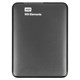 Внешний жесткий диск WD Elements Portable 1TB, 2.5", USB 3.0, черный, WDBUZG0010BBK-WESN 513598 - фото 303799