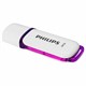 Флеш-диск 64 GB PHILIPS SNOW, разъем USB 2.0, фиолетовый, FM64FD70B/97 514080 - фото 303992