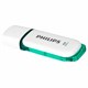 Флеш-диск 8 GB PHILIPS SNOW, разъем USB 3.0, зеленый, FM08FD75B/97 514082 - фото 303994