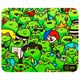 Коврик для мыши CACTUS "Frogs", 300x250x3 мм, CS-MP-D09M 514114