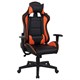 Кресло компьютерное BRABIX "GT Racer GM-100", две подушки, экокожа, черное/оранжевое, 531925 531925 - фото 304410