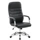 Кресло офисное BRABIX Stark EX-547, экокожа, хром, черное, 531948 531948 - фото 304427