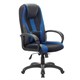 Кресло компьютерное BRABIX PREMIUM "Rapid GM-102", экокожа/ткань, черное/синее, 532106 532106 - фото 304493
