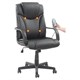 Кресло офисное BRABIX "Relax MS-001", 4 массажных модуля, экокожа, черное, 532519 532519 - фото 304559