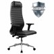 Кресло МЕТТА "ErgoLife" 10 B1-117D, хром, синхромеханизм, 2D-подлокотники, экокожа, черное 532994 - фото 304722