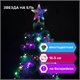 Звезда на ель ЗОЛОТАЯ СКАЗКА 10 LED, 16,5 см, прозрачный корпус, 3 цвета, на батарейках, 591272 591272 - фото 304843