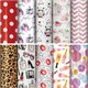 Бумага упаковочная подарочная мелованная For Women, 70x100 см, 10 дизайнов ассорти, ЗОЛОТАЯ СКАЗКА, 591915 591915 - фото 304959