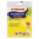 Салфетки ВИСКОЗНЫЕ универсальные MEGA, 30х38 см, КОМПЛЕКТ 3 шт., 90 г/м2, желтые, LAIMA, К4022, 601560 601560 - фото 305396