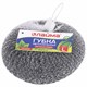 Губка (мочалка) металлическая, сетчатая, 60 г, БОЛЬШАЯ, для посуды, гриля, плиты, LAIMA, 603105 603105 - фото 305698