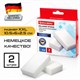 Губка-ластик МЕЛАМИНОВАЯ (BASF, Germany) для удаления пятен и стойких загрязнений, 105х60х25 мм, КОМ 606892 - фото 306590